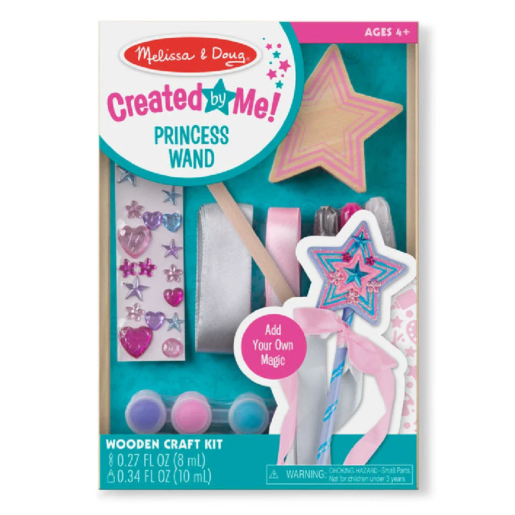 Melissa & Doug : Decorate-Your-Own Wooden Princess Wand