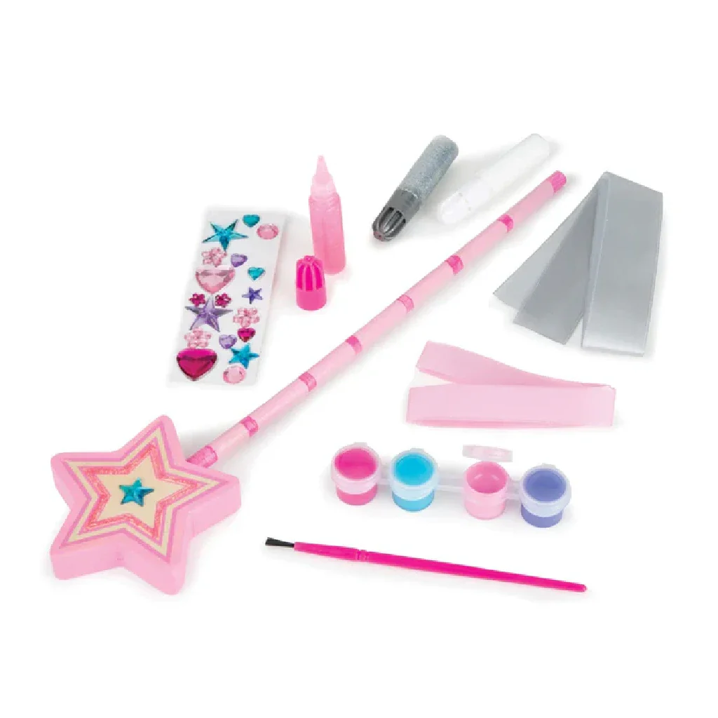 Melissa & Doug : Decorate-Your-Own Wooden Princess Wand - Image 5