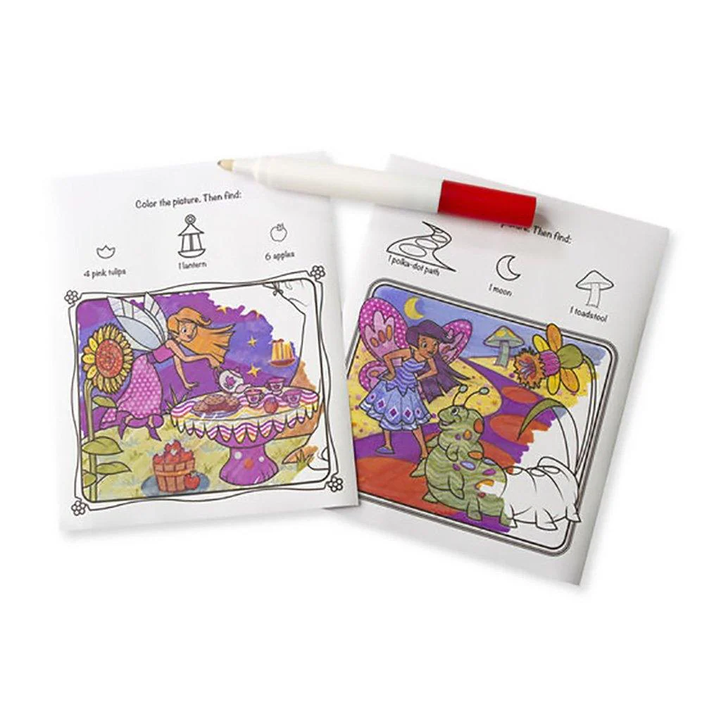 Melissa & Doug : On the Go ColorBlast No-Mess Coloring Pad - Fairies - Image 4
