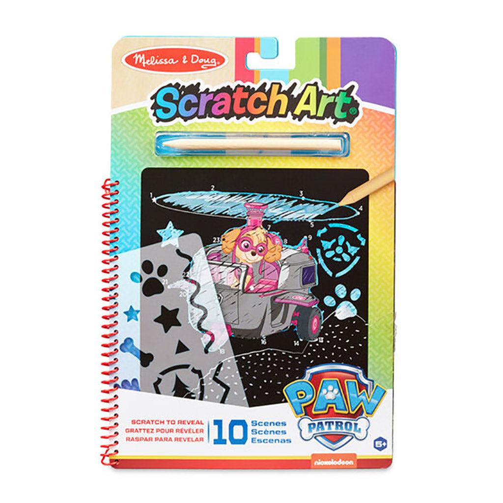 Melissa & Doug : PAW Patrol Scratch Art Pad - Skye