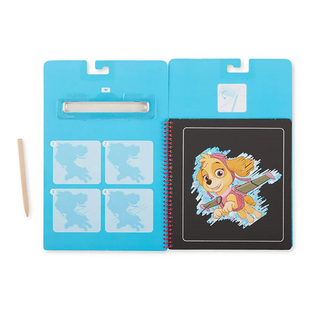 Melissa & Doug : PAW Patrol Scratch Art Pad - Skye - Image 3