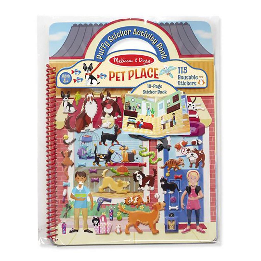 Melissa & Doug : Puffy Sticker Activity Book - Pet Place