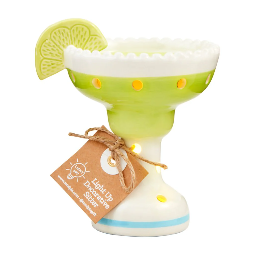 Mud Pie : Light Up Margarita Sitter