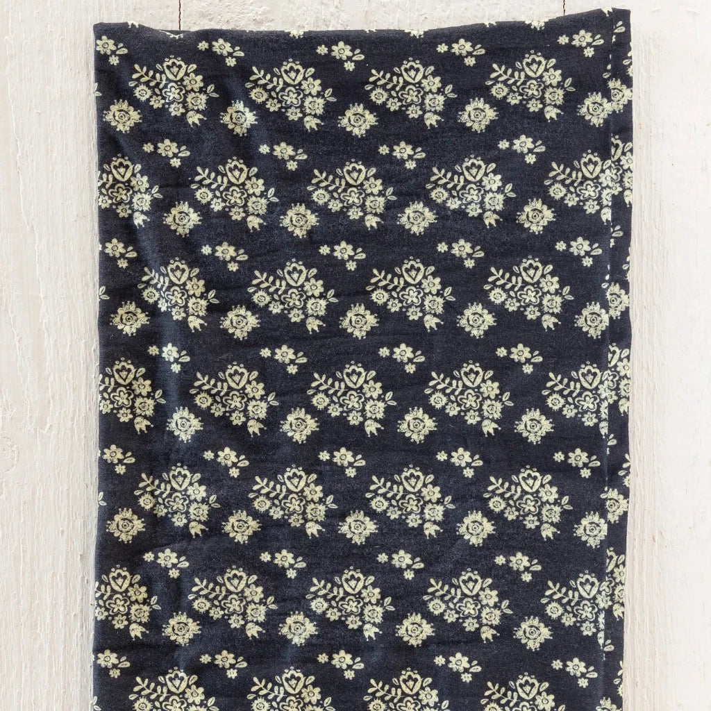 Natural Life : Black Cluster Medallions Full Boho Headband - Image 2