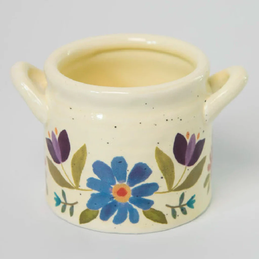 Natural Life : Crock Planter - Image 3