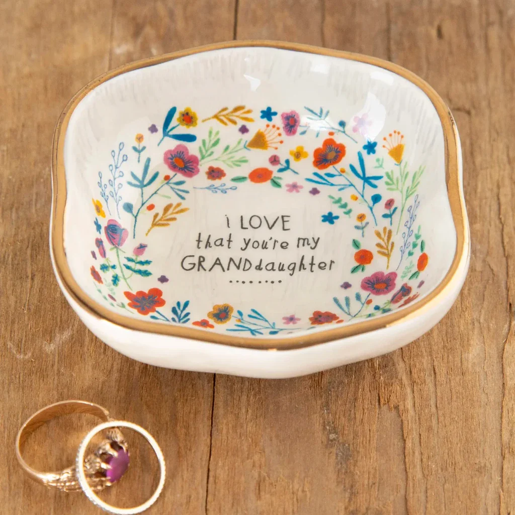 Natural Life : Granddaughter Antiqued Trinket Bowl