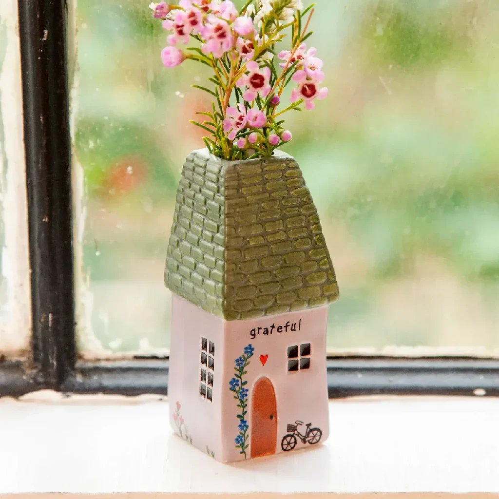Natural Life : Grateful Cottage Bud Vase - Image 3