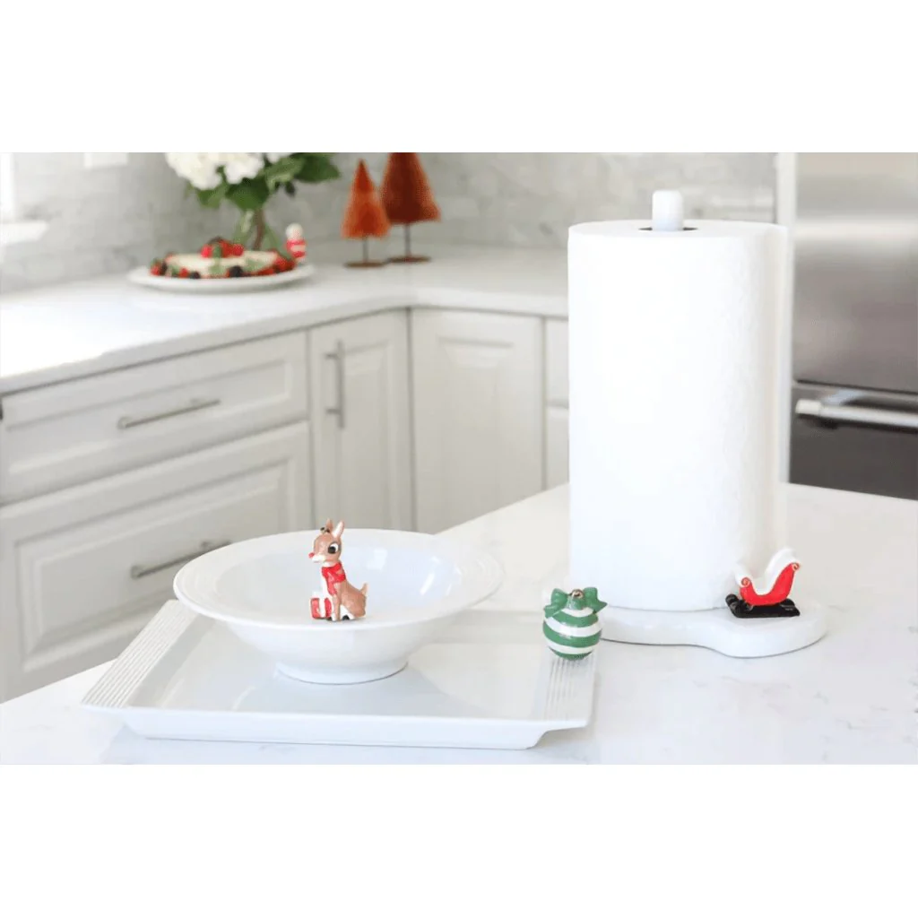 Nora Fleming : Pinstripes Melamine Paper Towel Holder (17) - Image 3