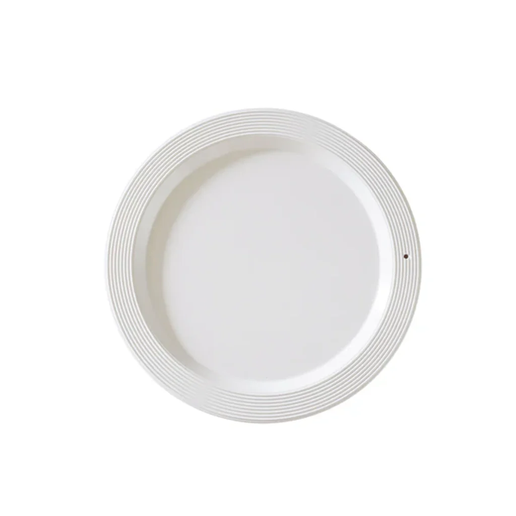 Nora Fleming : Pinstripes Melamine Round Platter (26)
