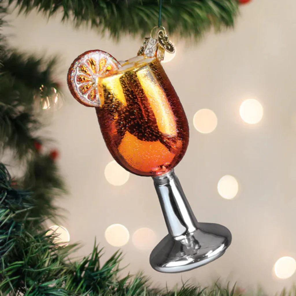 Old World Christmas : Aperol Spritz Ornament