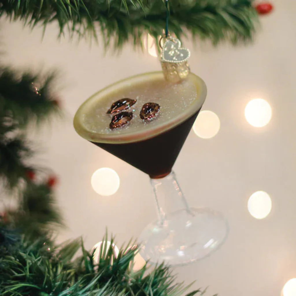 Old World Christmas : Espresso Martini Ornament