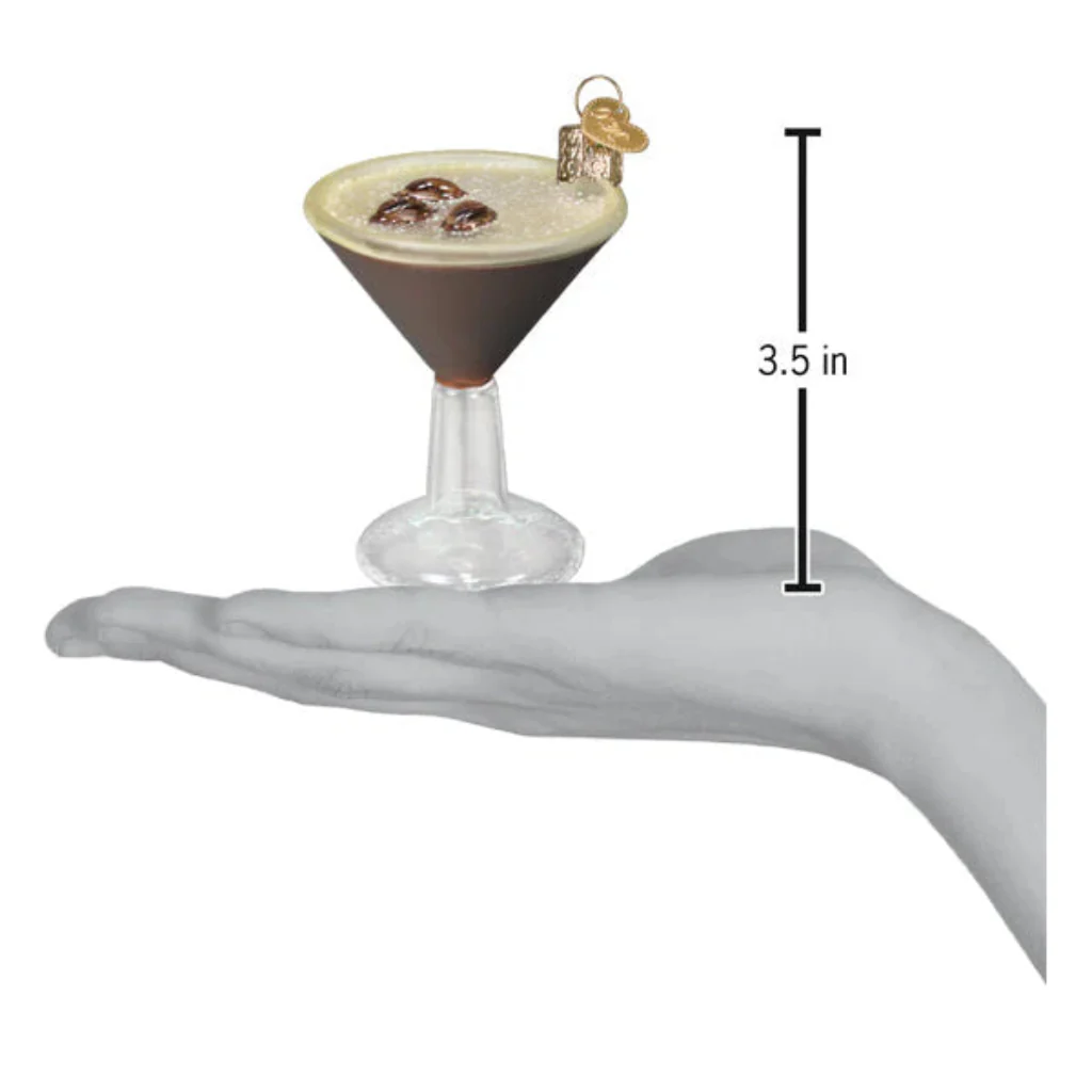 Old World Christmas : Espresso Martini Ornament - Image 3