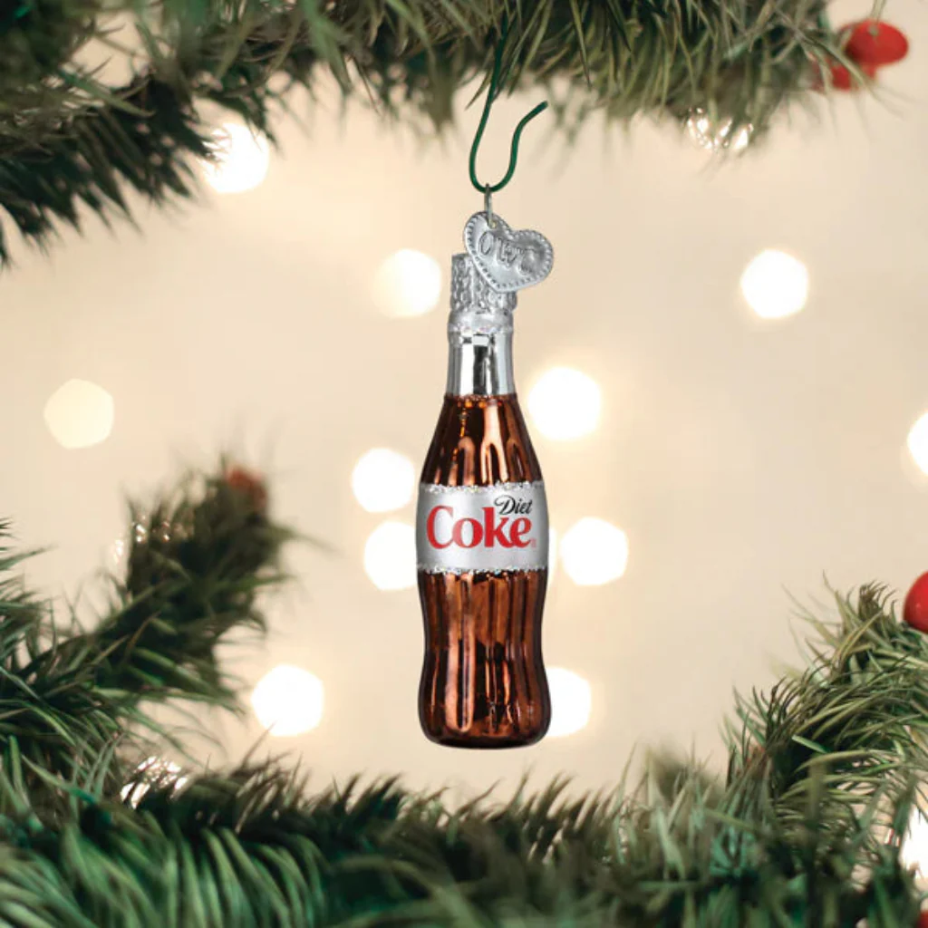 Old World Christmas : Mini Diet Coke® Bottle Ornament