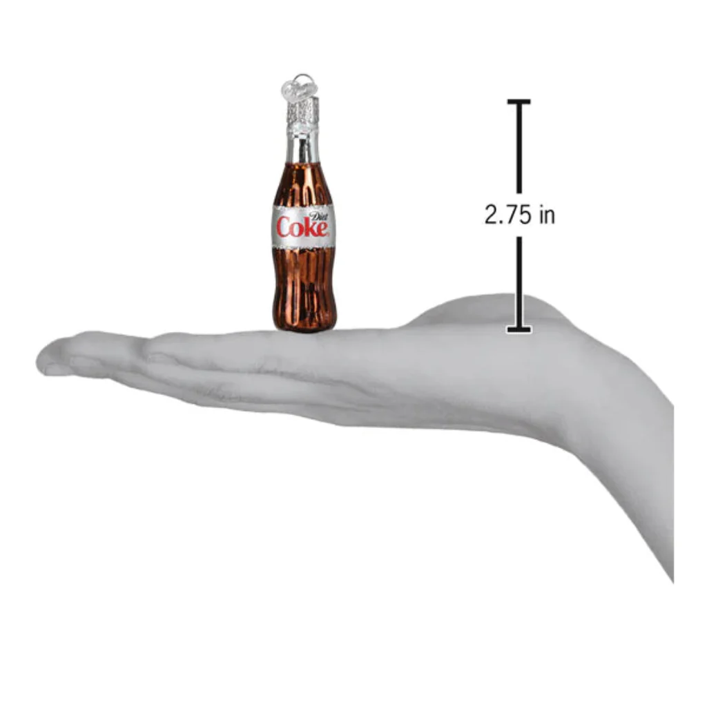 Old World Christmas : Mini Diet Coke® Bottle Ornament - Image 3
