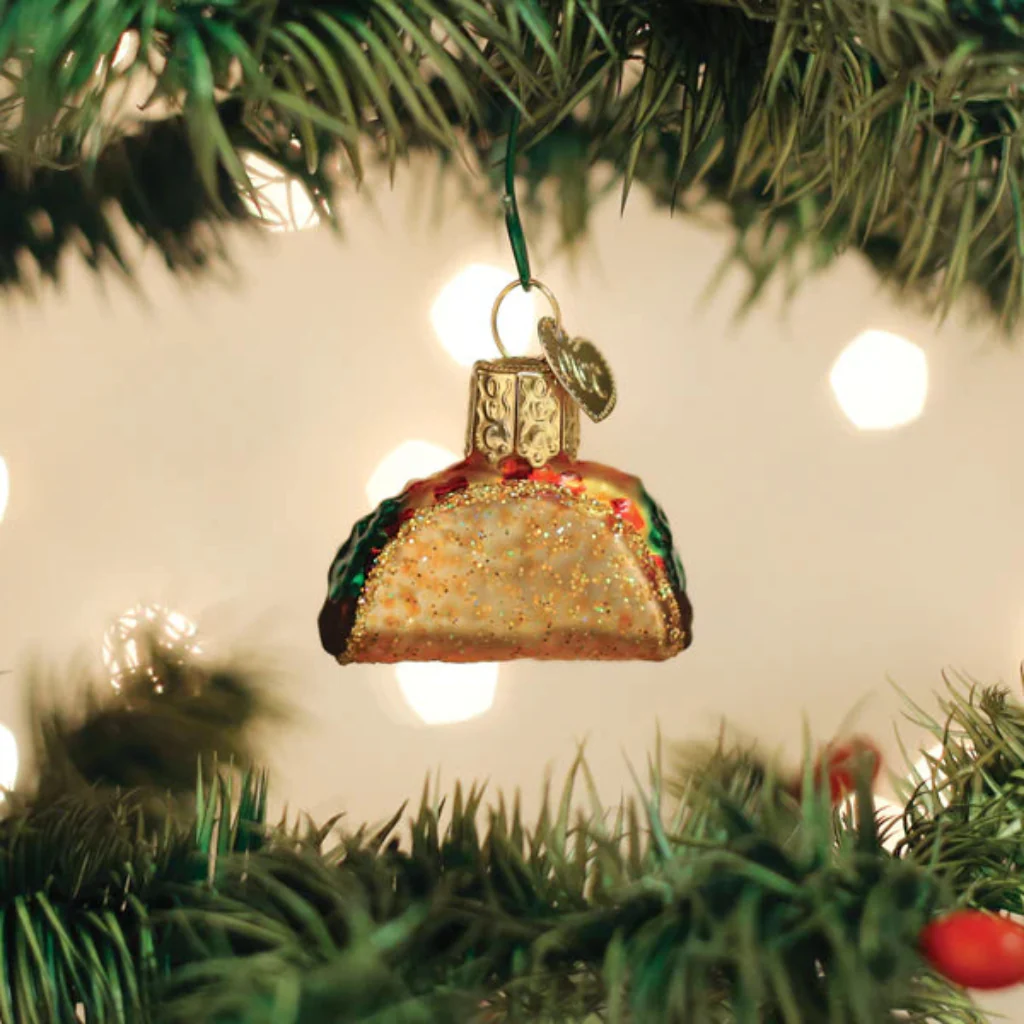 Old World Christmas : Mini Taco Ornament