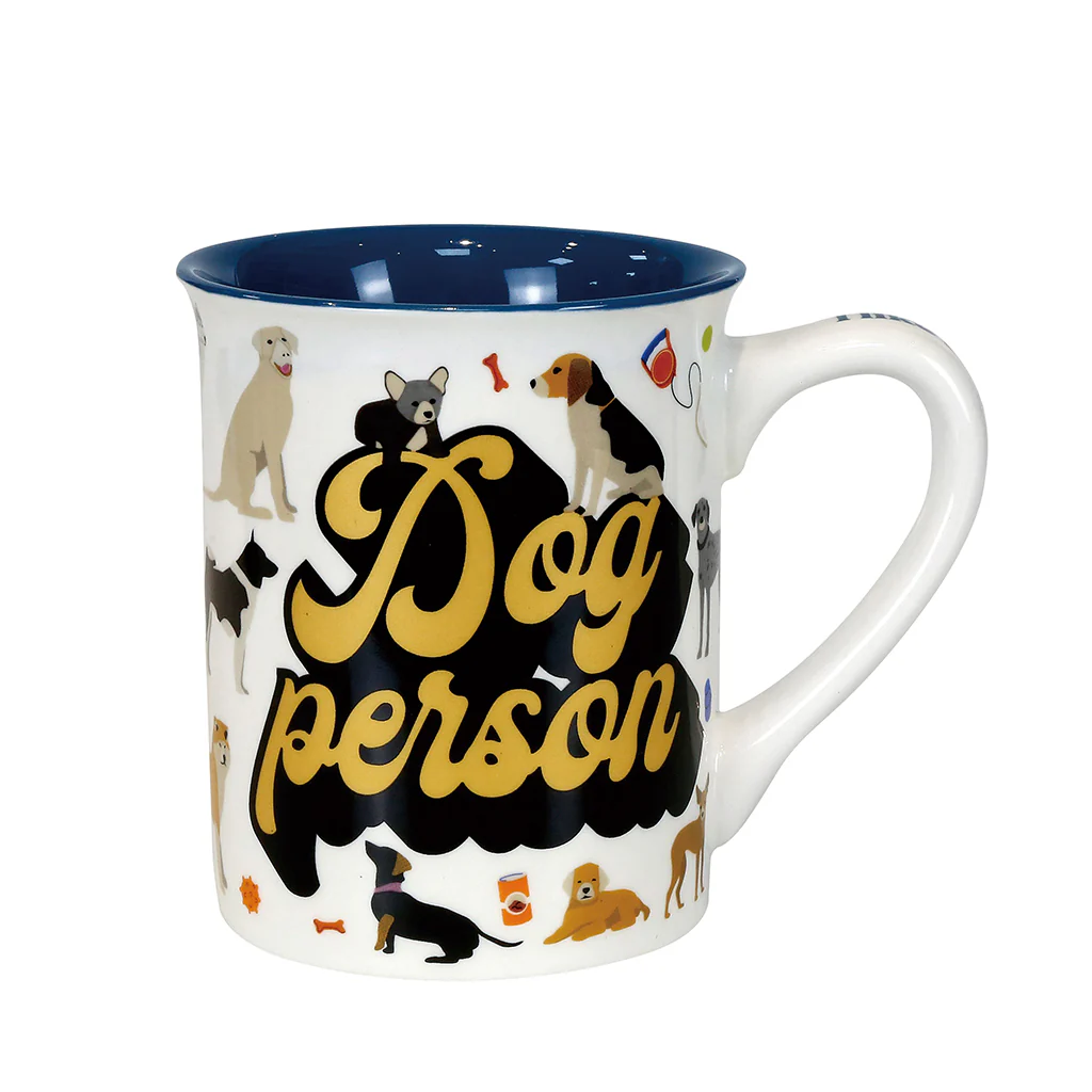 Our Name Is Mud : Dog Person Warning Mug - 16 oz.