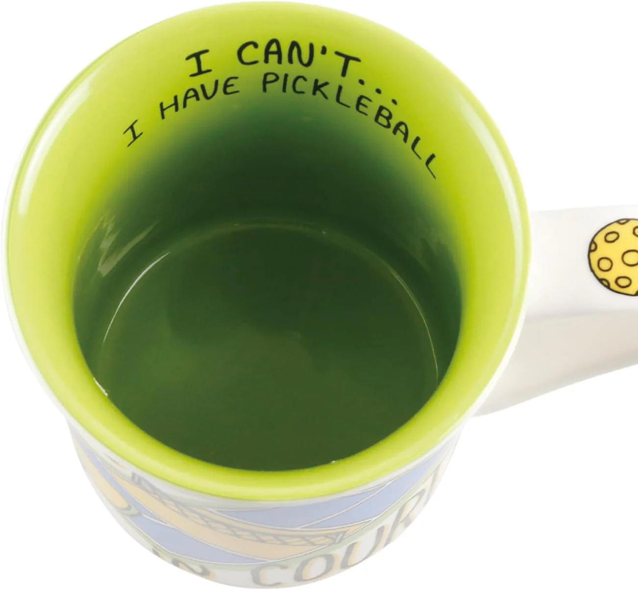Our Name is Mud : I'll See You in Pickleball Court Mug - 16 oz. - Image 2