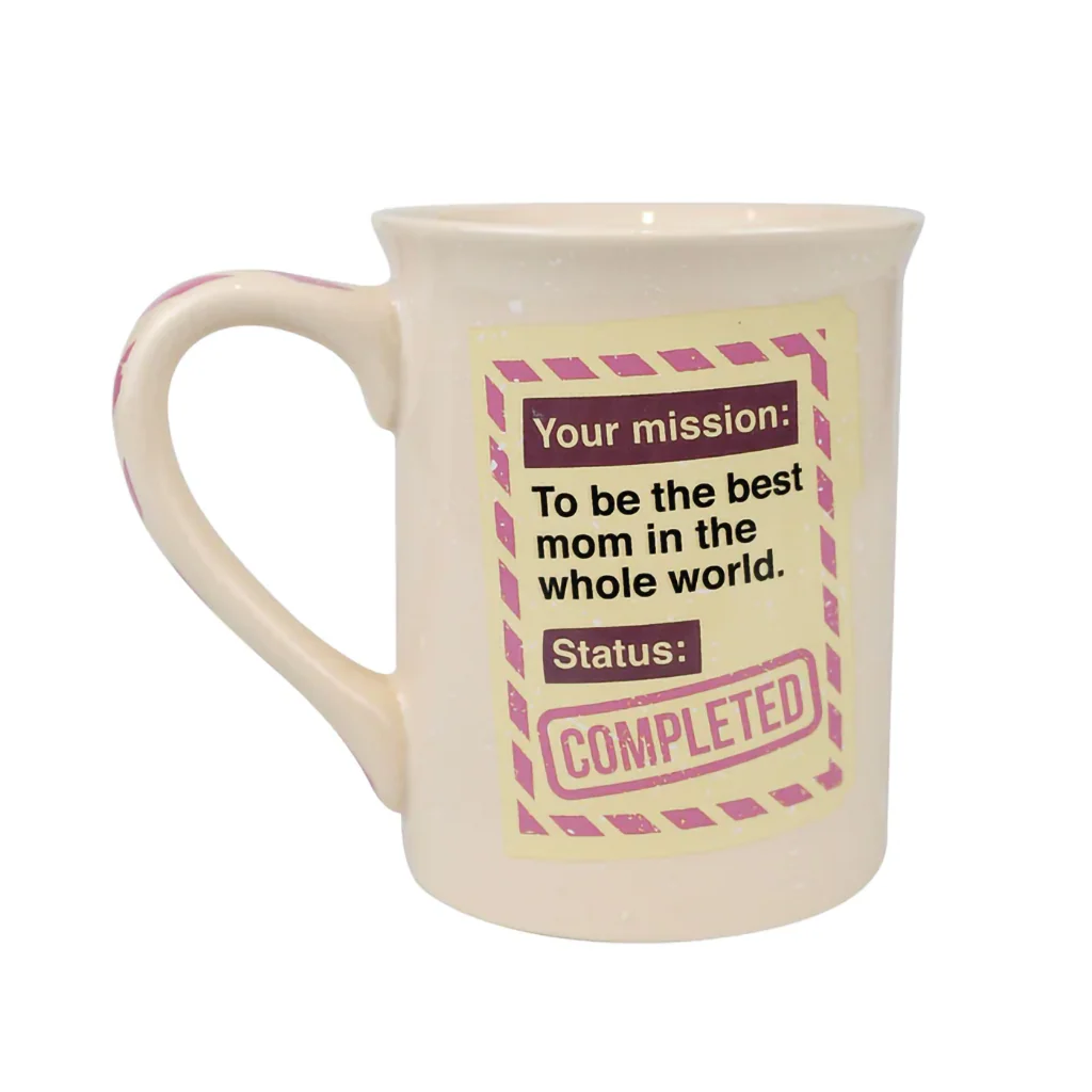 Our Name Is Mud : Top Secret Mom Mug - 16 oz. - Image 2