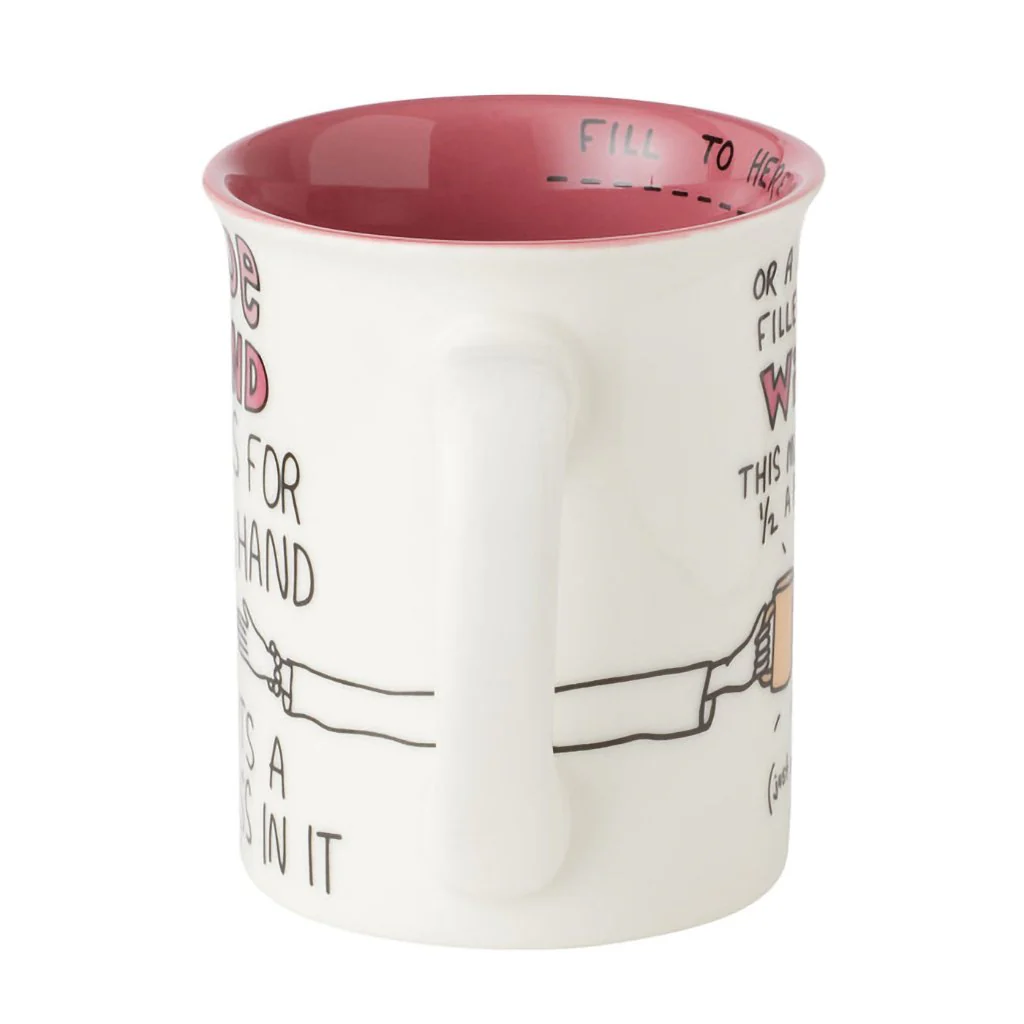 Our Name Is Mud : True Friend Wine Mug - Image 3