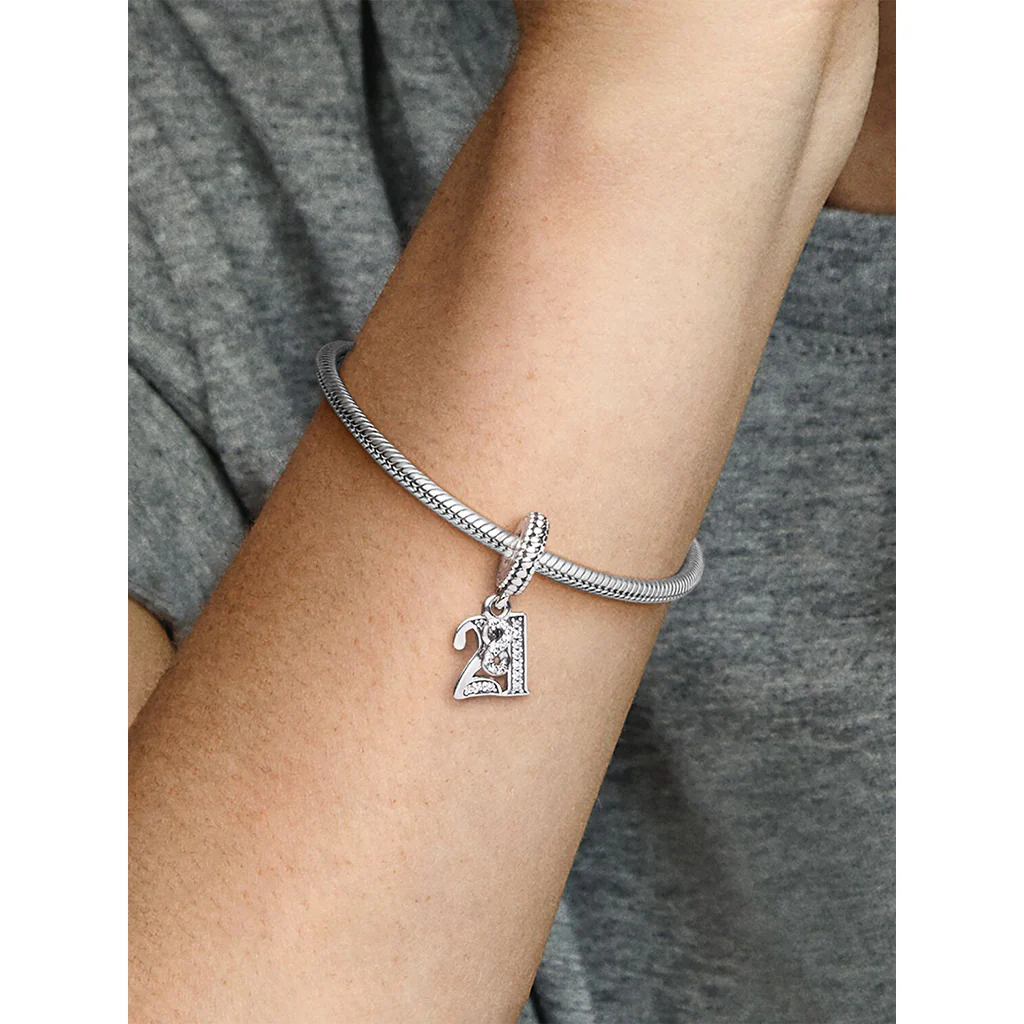 PANDORA : 21st Celebration Dangle Charm - Image 5