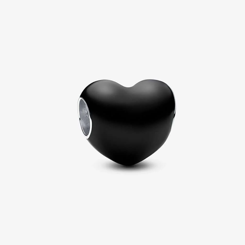PANDORA : Black Heart Charm