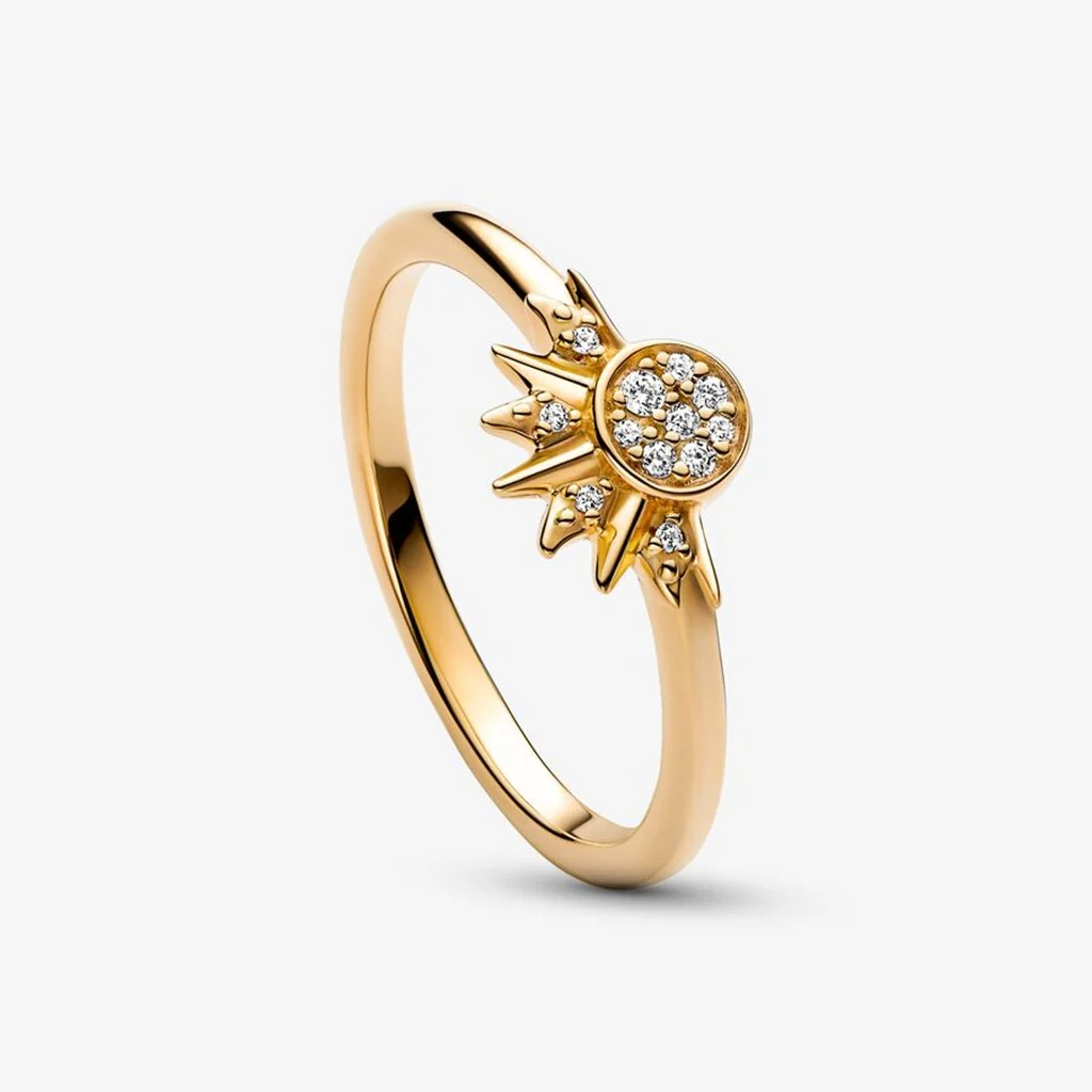 PANDORA : Celestial Sparkling Sun Ring - Image 5
