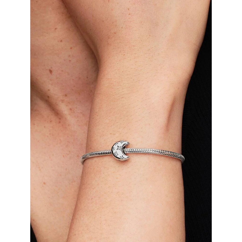 PANDORA : Crescent Moon Charm - Image 3