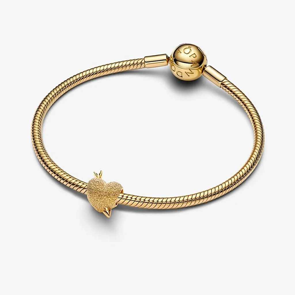 PANDORA : Cupid Heart Charm - Image 4