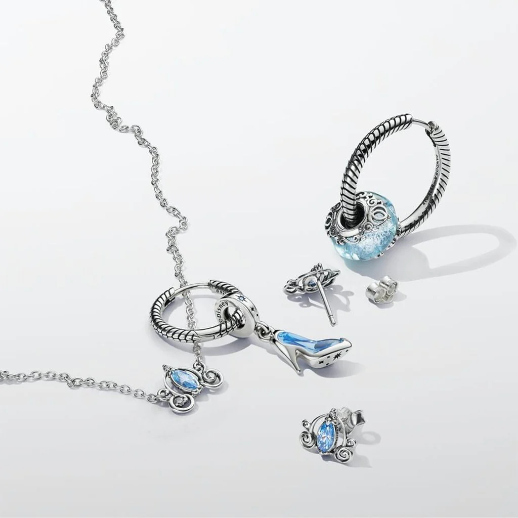 PANDORA : Disney Cinderella's Carriage Collier Necklace - Sterling Silver - Image 6