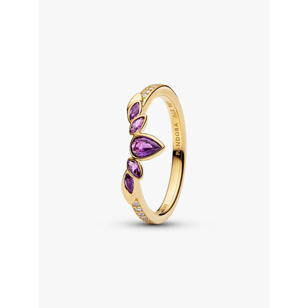 PANDORA : Disney Frozen Anna Tiara Ring - Gold