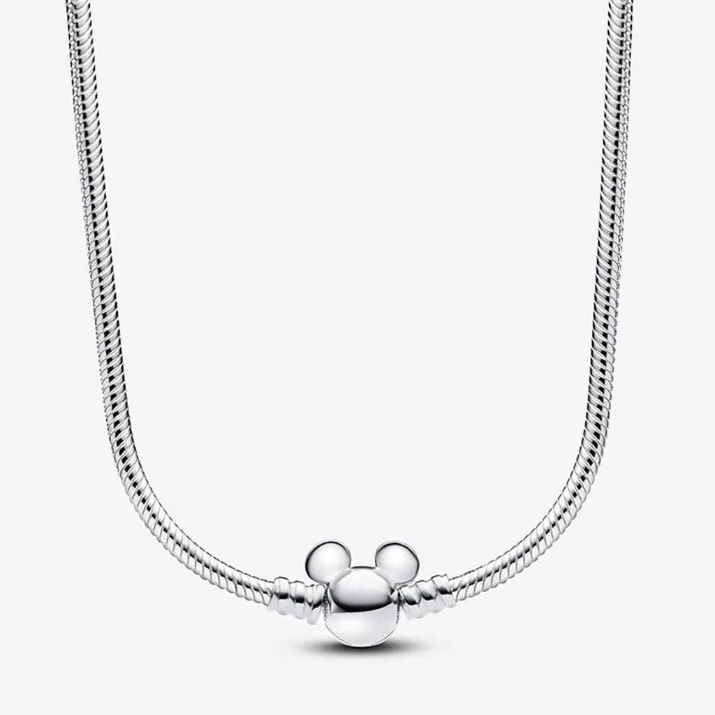 PANDORA : Disney Mickey Mouse Snake Chain Necklace