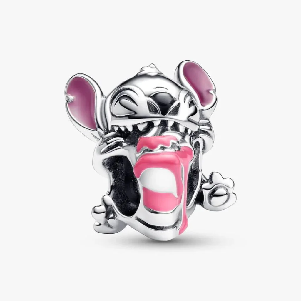 Pandora : Disney Stitch Birthday Cake Charm - Sterling Silver