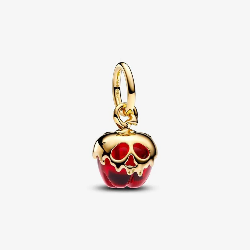PANDORA : Disney Villains Evil Queen Apple Dangle Charm