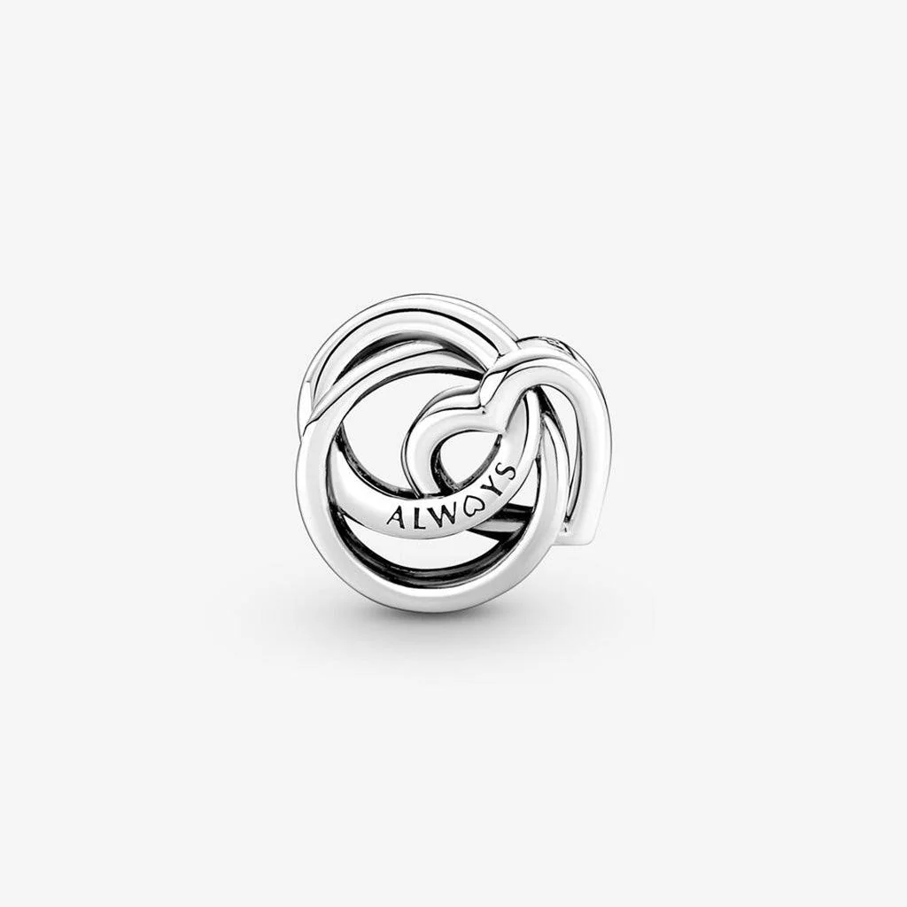 PANDORA : Family Always Encircled Heart Charm - Image 3
