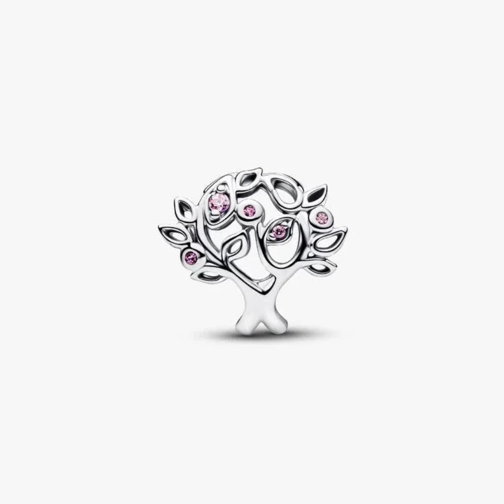 PANDORA : Family Tree Openwork Charm - Silver - Image 2
