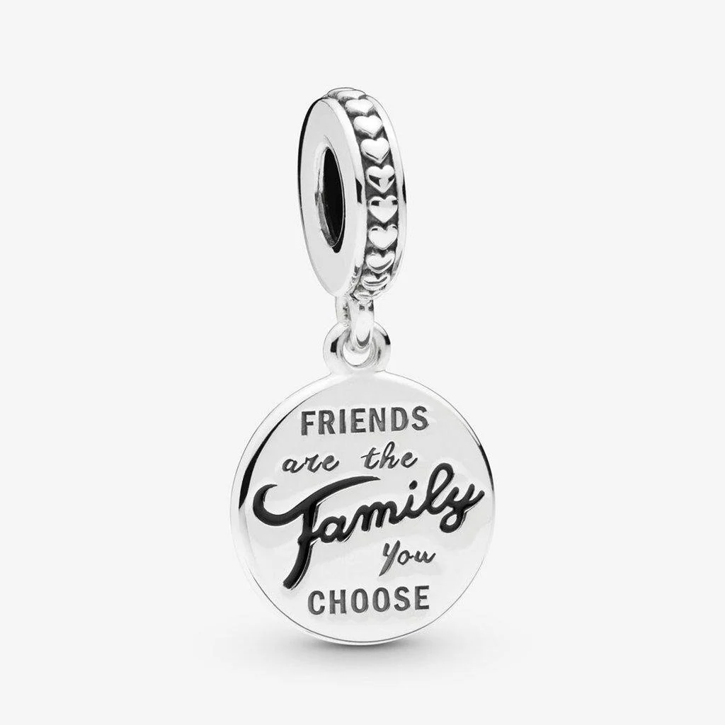 PANDORA : Friends Are Family Dangle Charm