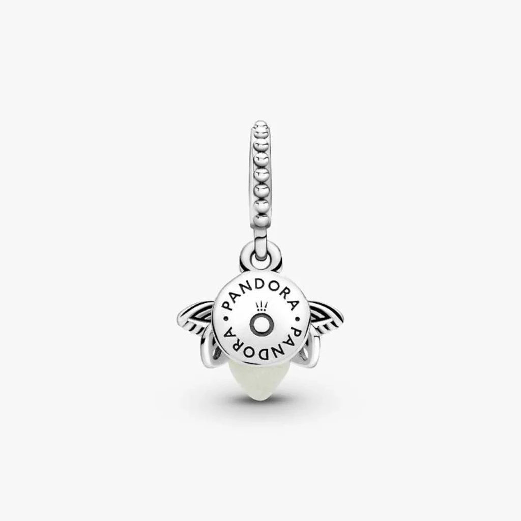 PANDORA : Glow-in-the-dark Firefly Dangle Charm - Image 2