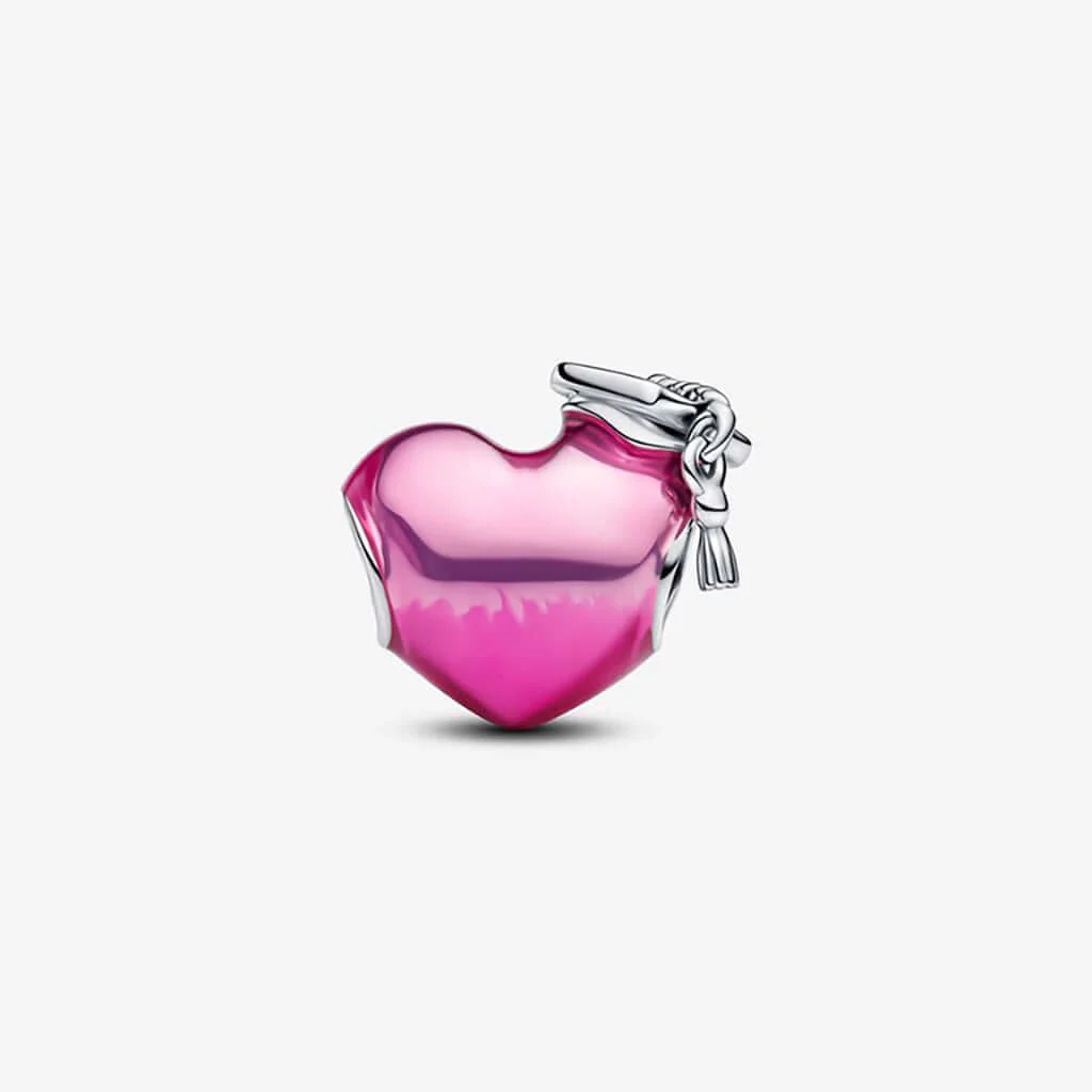 PANDORA : Graduation 2025 Heart Charm - Image 3
