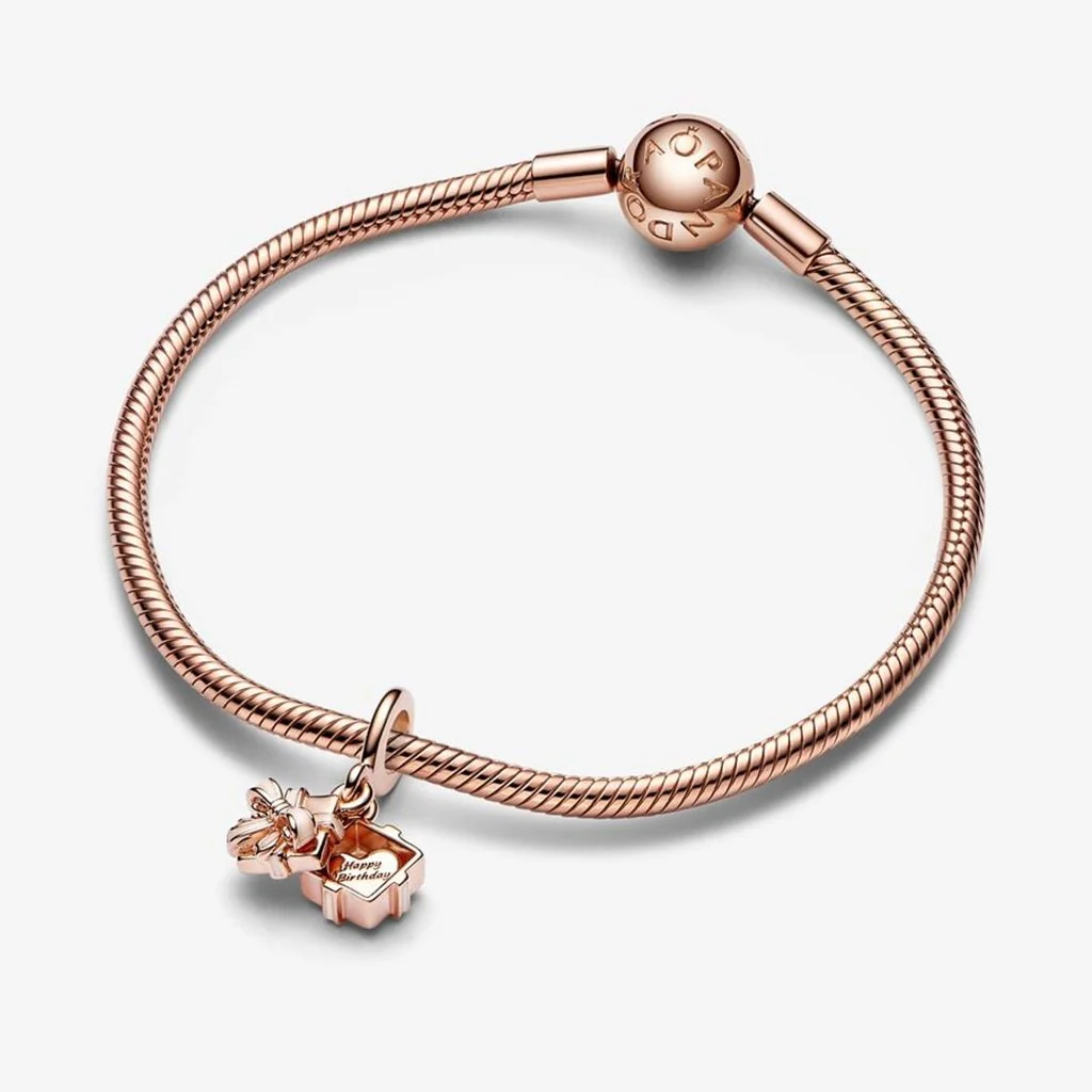 PANDORA : Happy Birthday Gift Openable Dangle Charm - Image 5