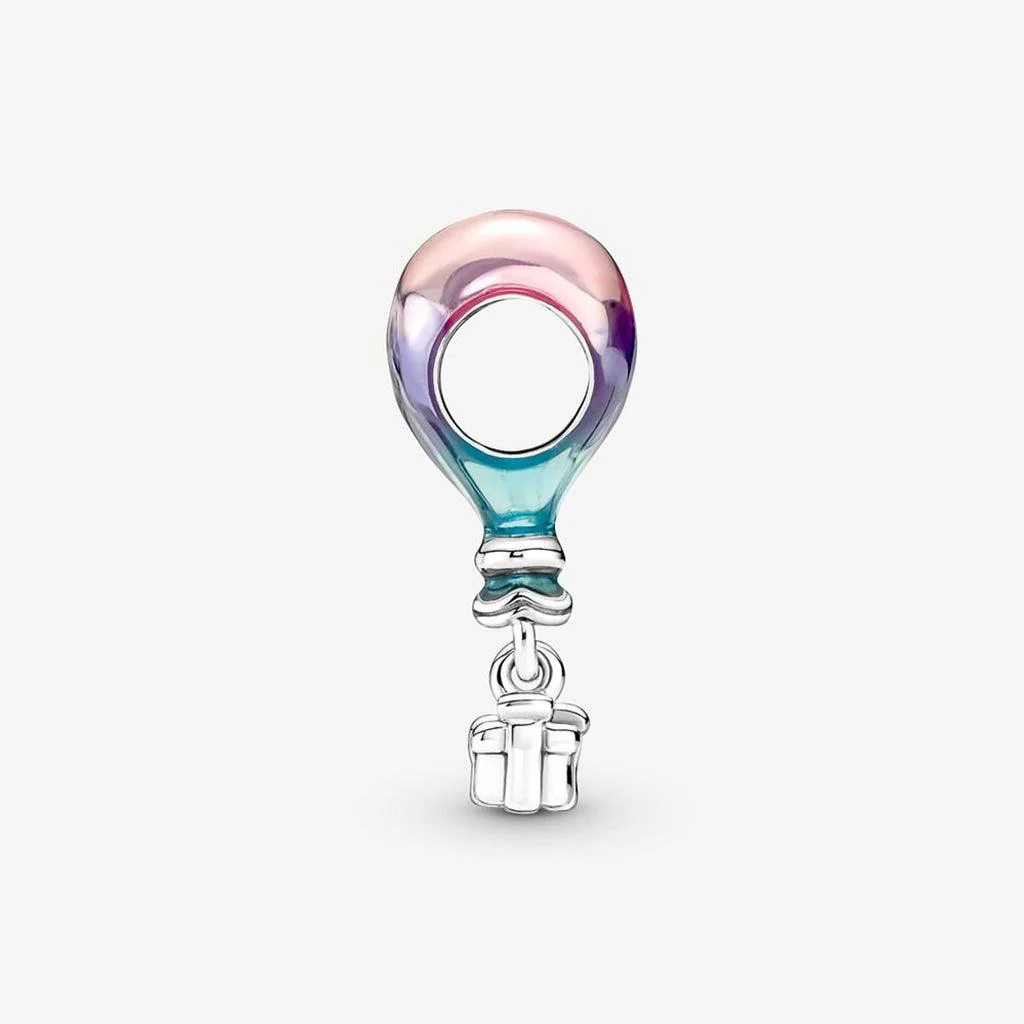 PANDORA : Happy Birthday Hot Air Balloon Charm - Image 4
