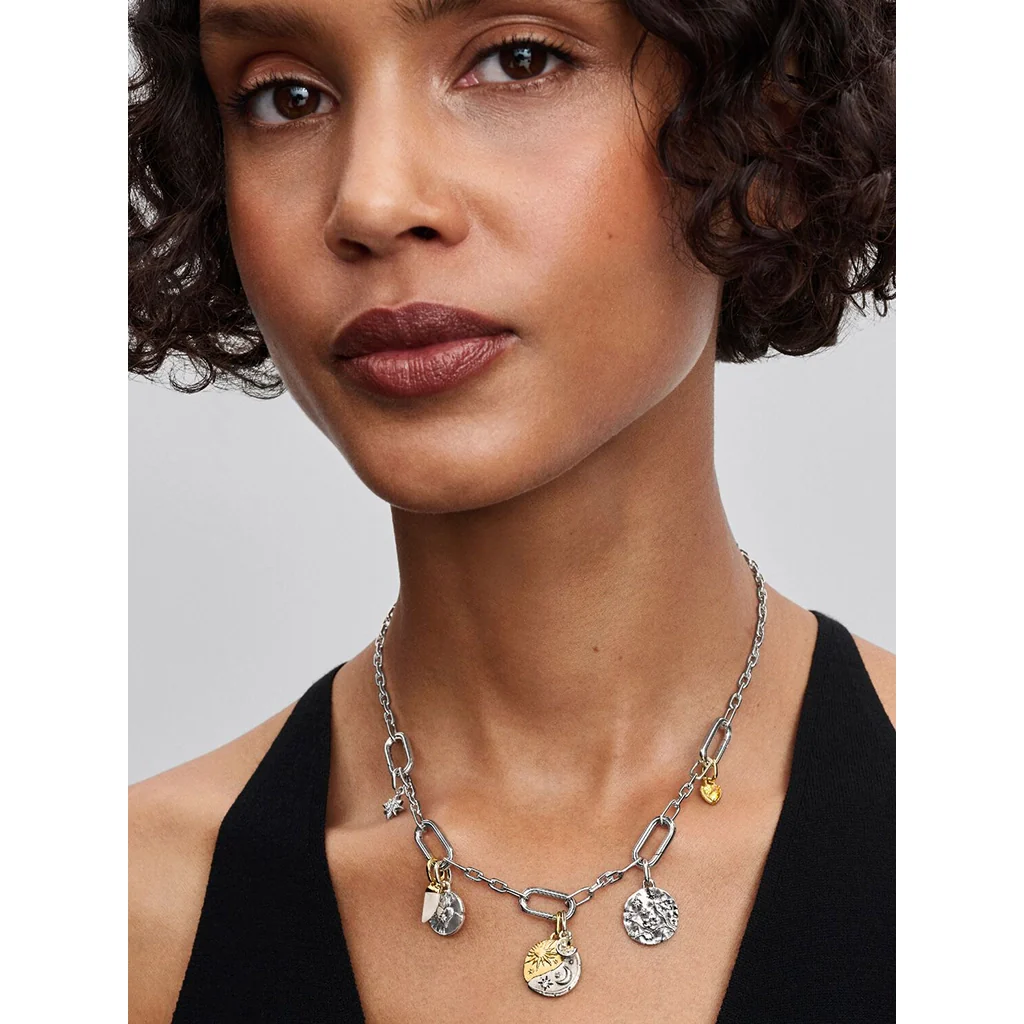 PANDORA : Heart Medallion Charm - Image 4