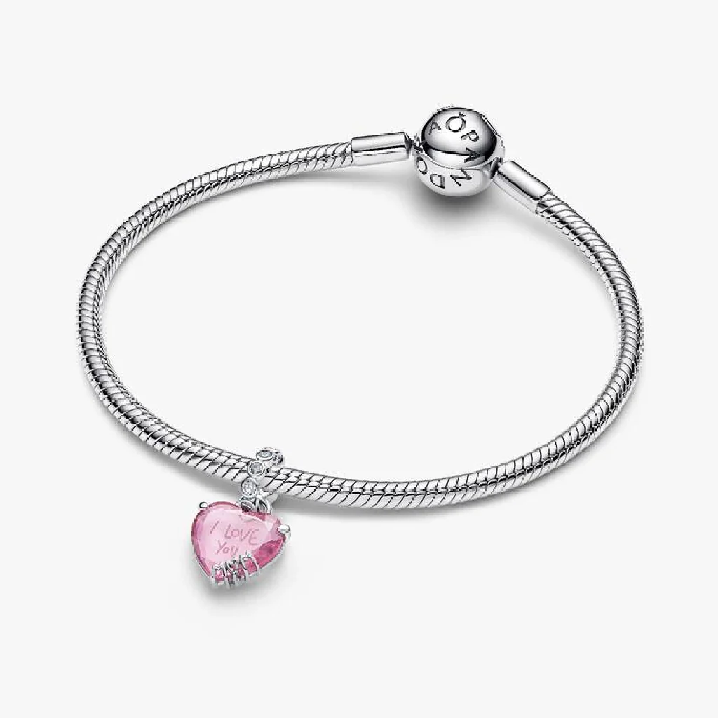 Pandora : I Love You Mom Dangle Charm - Image 3