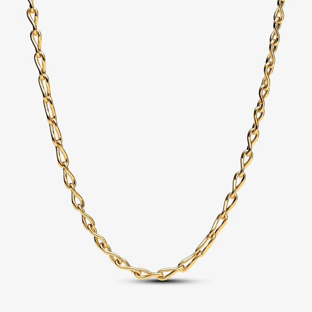 PANDORA : Infinity Chain Necklace - Gold