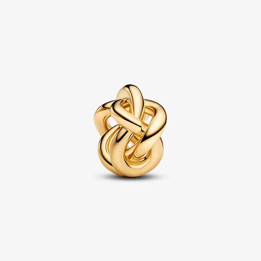PANDORA : Infinity Knot Charm - Gold