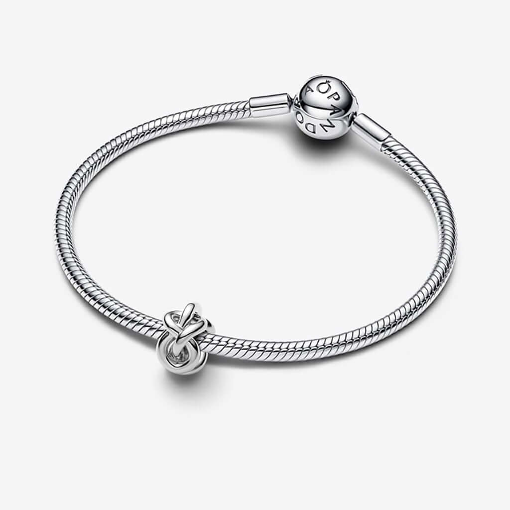 PANDORA : Infinity Knot Charm - Sterling Silver - Image 3