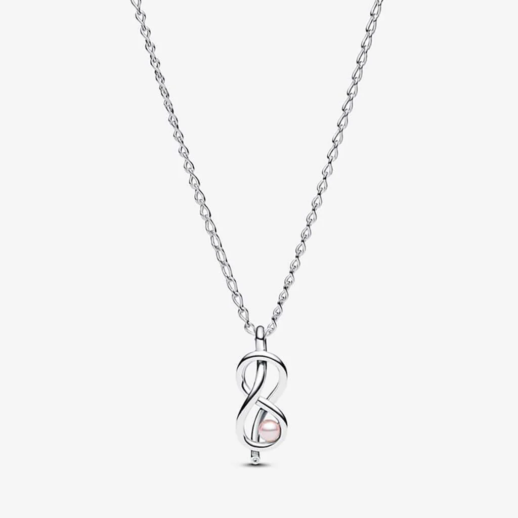 PANDORA : Infinity Knot Collier Necklace - Sterling Silver