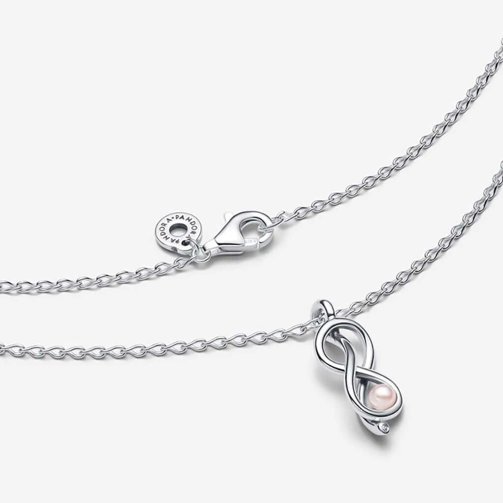 PANDORA : Infinity Knot Collier Necklace - Sterling Silver - Image 3