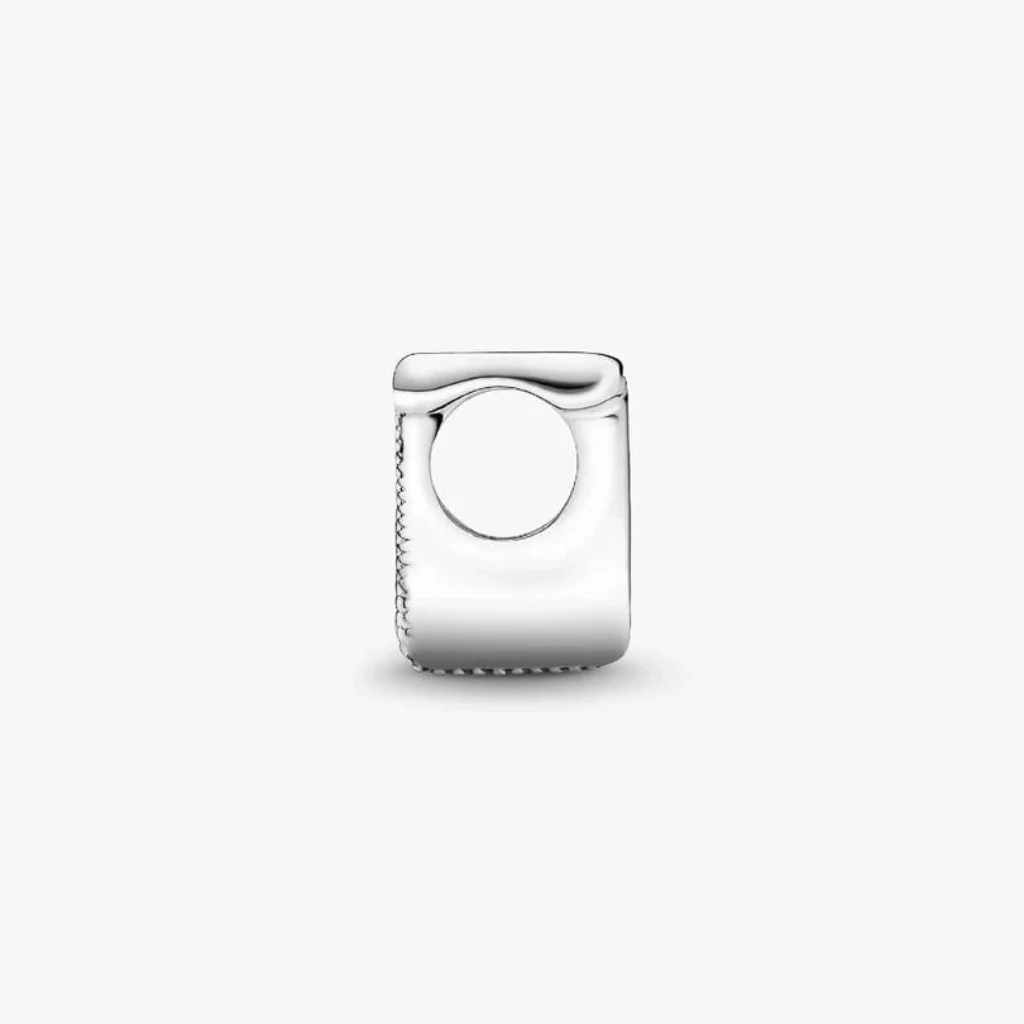 Pandora : Letter T Alphabet Charm - Sterling Silver