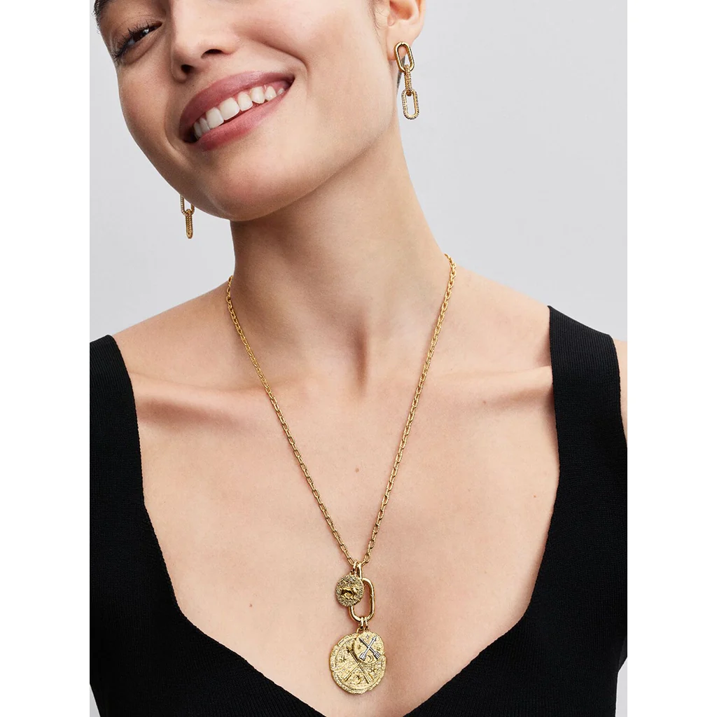 PANDORA : Lion Medallion Charm - Image 4