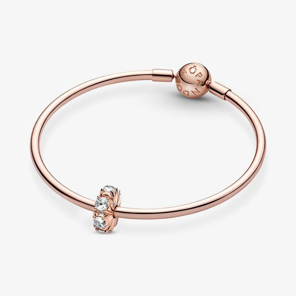 PANDORA : Long Pronged Sparkling Clip Charm - Image 6